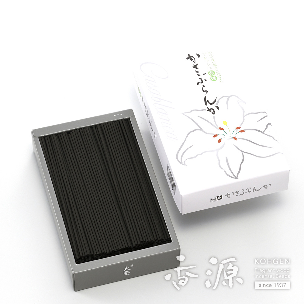 大発のお線香 かさぶらんか バラ詰（ユリの香り）