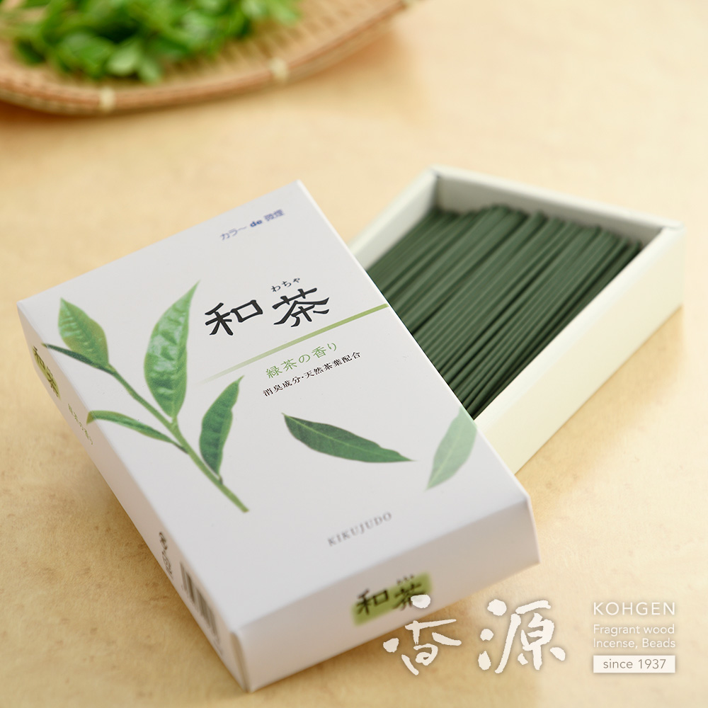 菊寿堂のお線香 和茶（わちゃ）