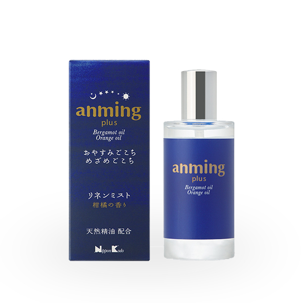 日本香堂　アンミングプラス（anming plus）リネンミスト50ml
