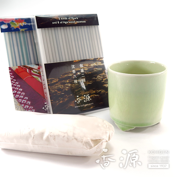 Kohgen Original Japanese Incense Gift set,20 kinds Incense Trial Kit
