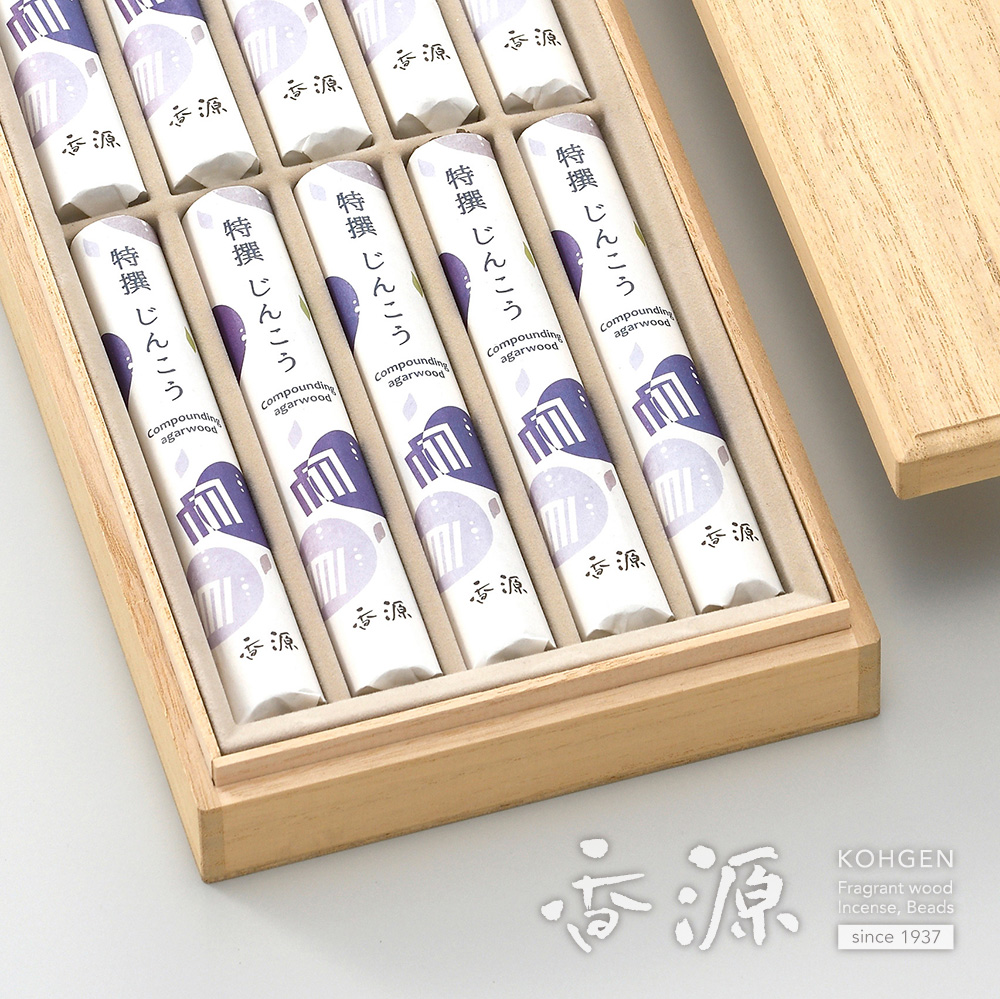 贈答用 線香 香源 特撰じんこう 10把入 拡大写真