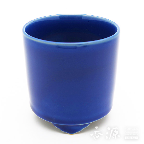 香源 瀬戸焼聞香炉 紺