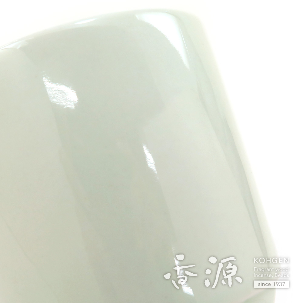 香源 聞香炉 ヒワ 釉薬拡大