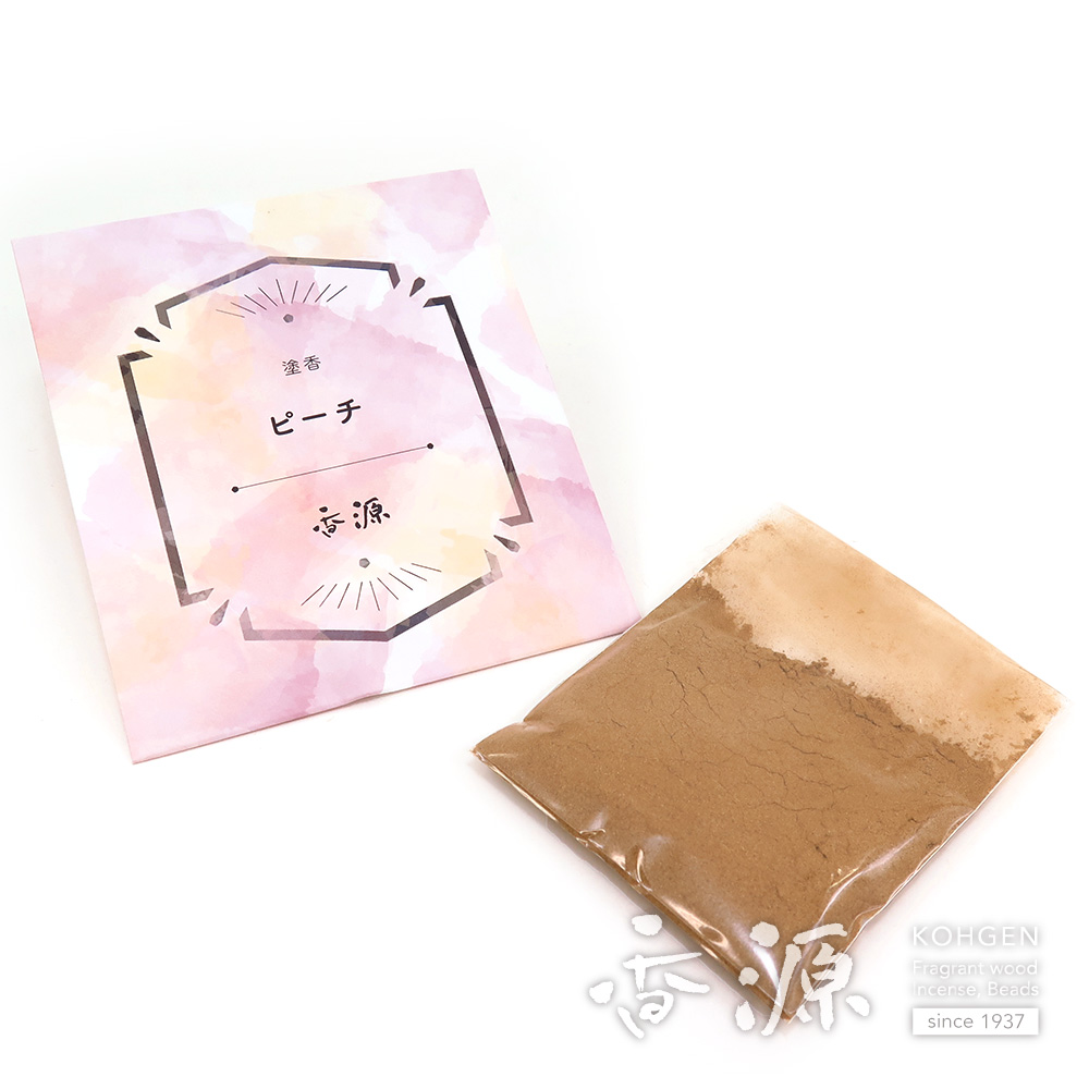 香源 塗香 ピーチ 10g