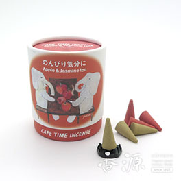 日本香堂のお香カフェタイムインセンスアップル&amp;amp;ジャスミンティー