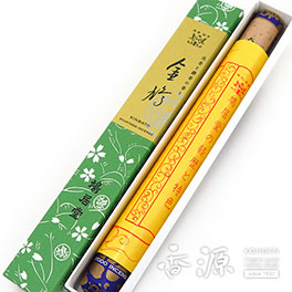 Kyukyodo Incense Sticks, Kinbato (Gold Pigeon), one roll
