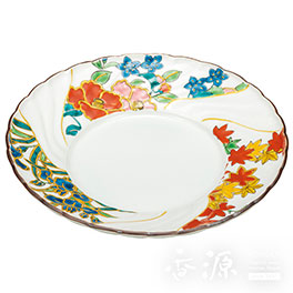 Kutani ware, 8-gou Serving plate, Spring, summer and autumn (without winter)
