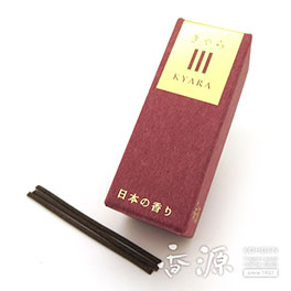 Kohgen Original Incense, Japanese Fragrances - Kyara, 5 mini sticks
