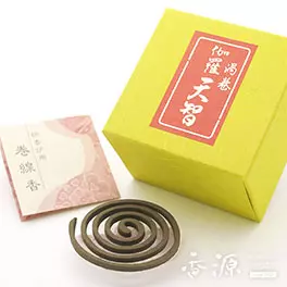 Kunmeido Incense Sticks, Kyara Tenchi, Coil Variety