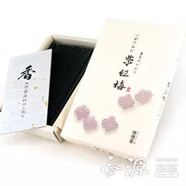 誠寿堂のお線香 ぷれみあむ紫紅梅 バラ詰