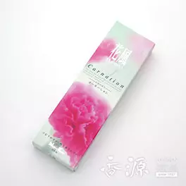 日本香堂のお線香花風カーネーション小バラ詰