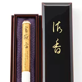日本香堂のお線香 富嶽 宙 長寸1把入2019年製