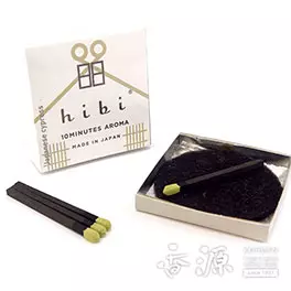 hibi incense match type. Hinoki cypress 8 sticks with incense mat